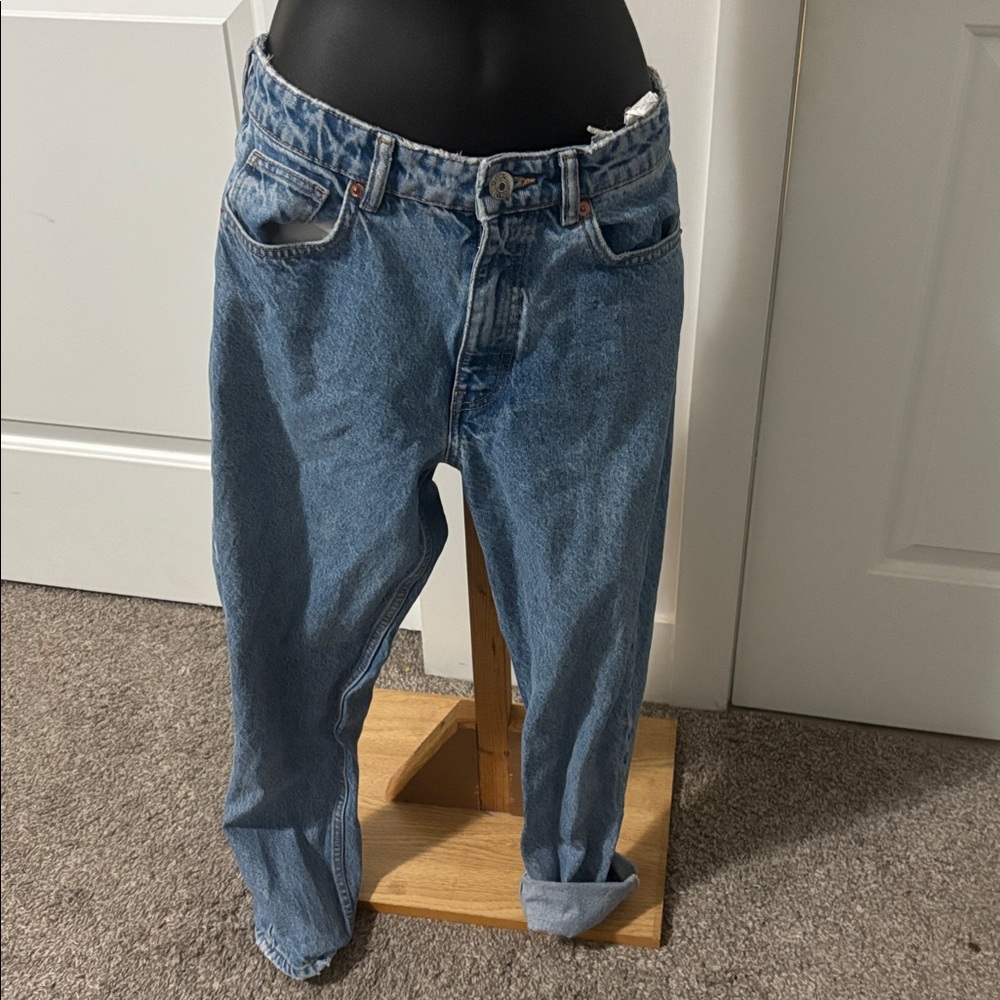 2/$30 ZARA Baggy Mom Jeans Wide Leg